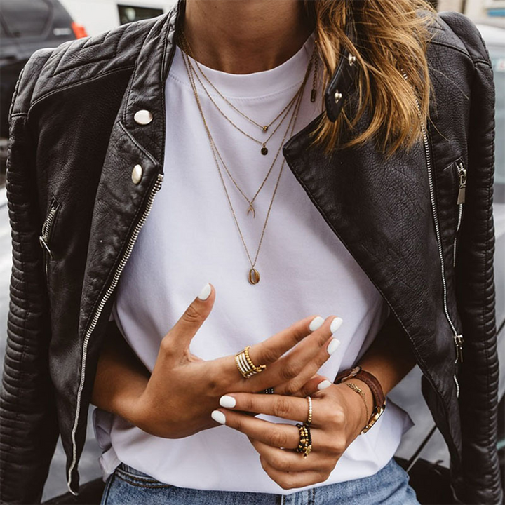 Janet | Authentic Leather Motorcycle Jacket