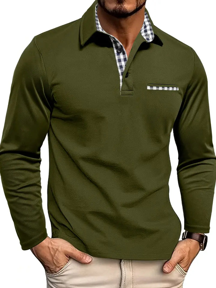 Harry | Long-Sleeve Polo Shirt