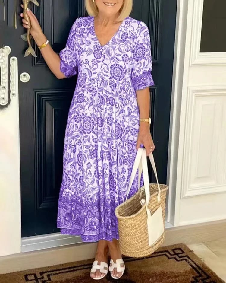 Linda | Elegant Bohemian Dress