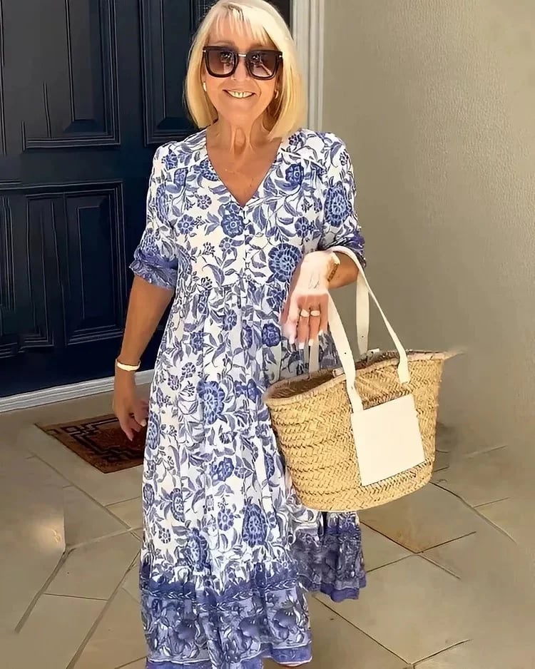 Linda | Elegant Bohemian Dress