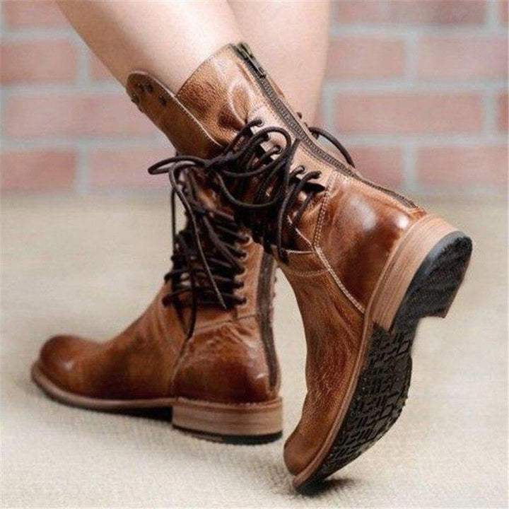 Ella | Orthopedic Lace-Up Boots
