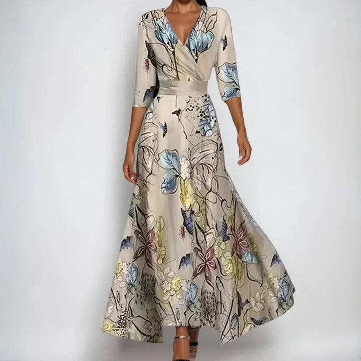 EMILY | LUXURY FLORAL DRESS