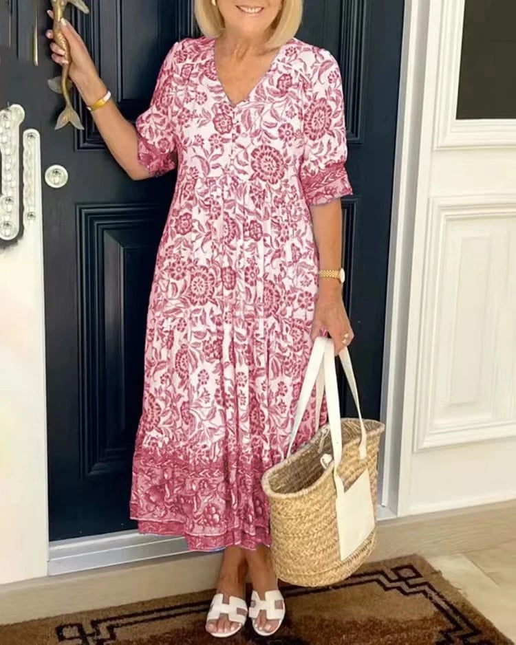 Linda | Elegant Bohemian Dress