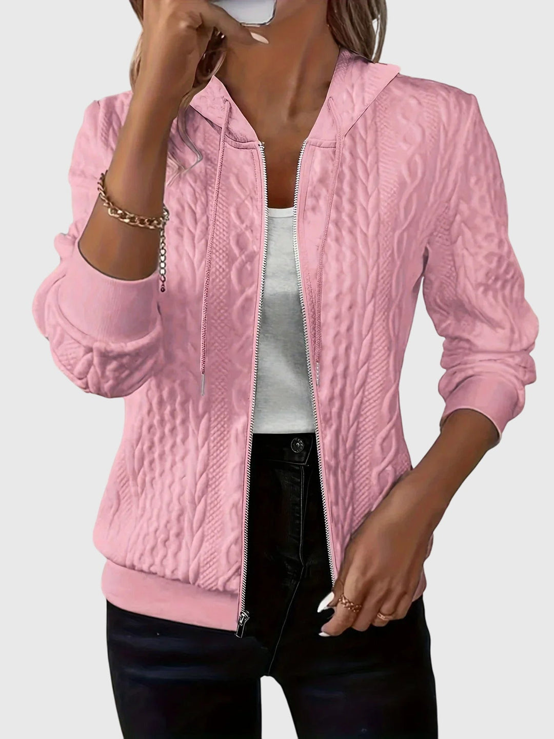 Jenna Zip-Up Hoodie