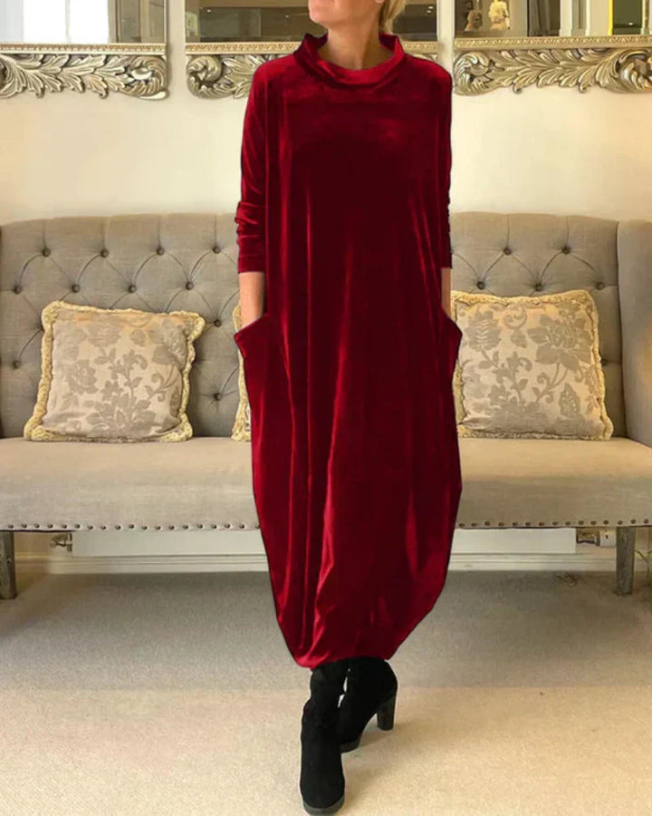 Anika | Stylish Suede Dress