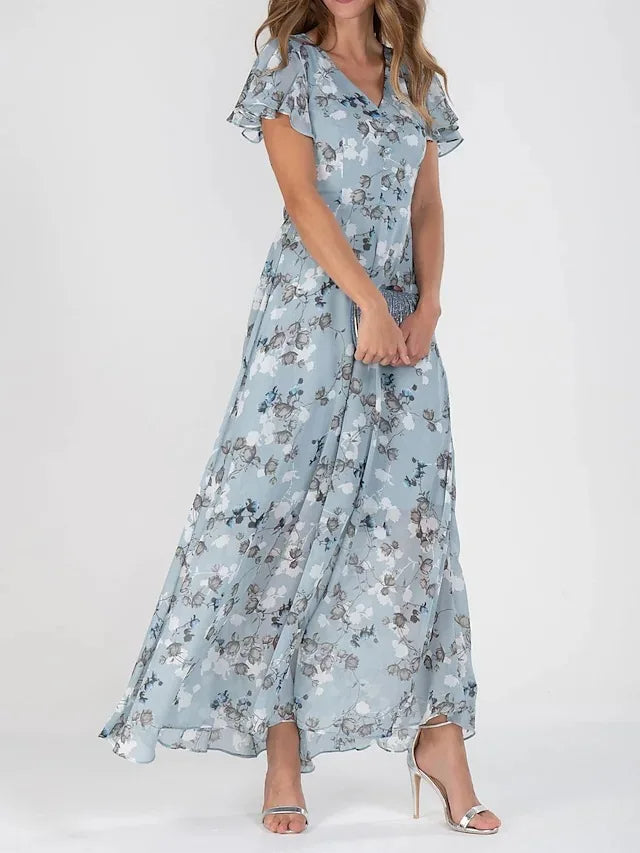 Dolores | Flowing Floral Maxi Dress