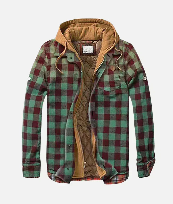 Alain | Vintage Quilted Flannel Jacket
