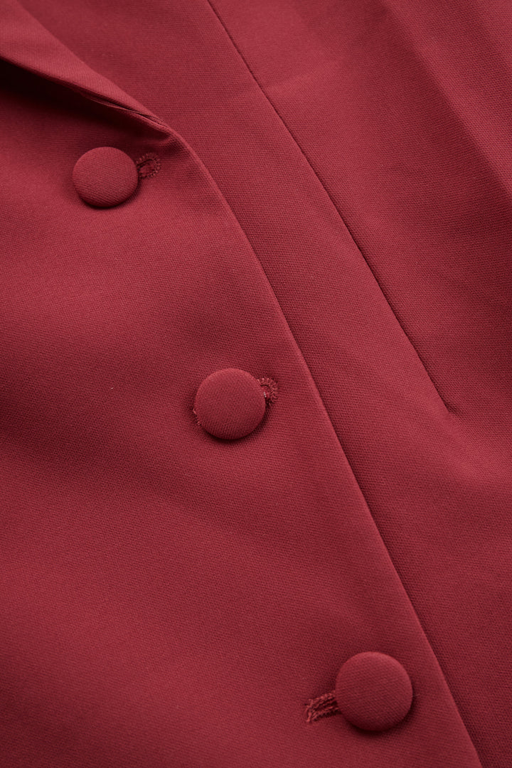 Brielle | Stylish Tailored V-neck Blazer Dress