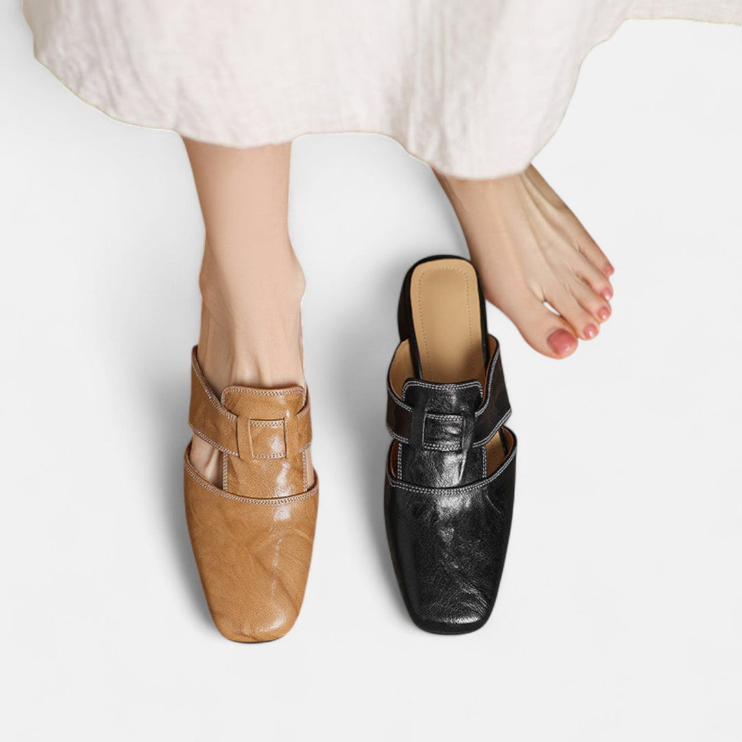 Andie Elegant Leather Sandals