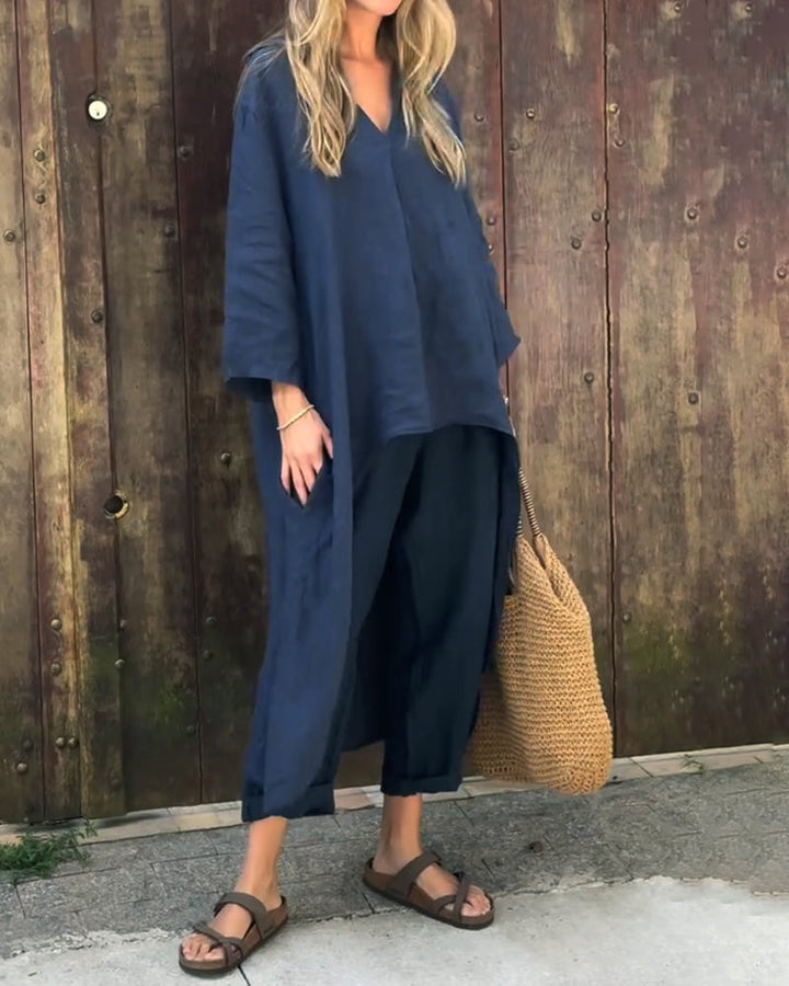 Adele | Refined Relaxed Two-Piece Set