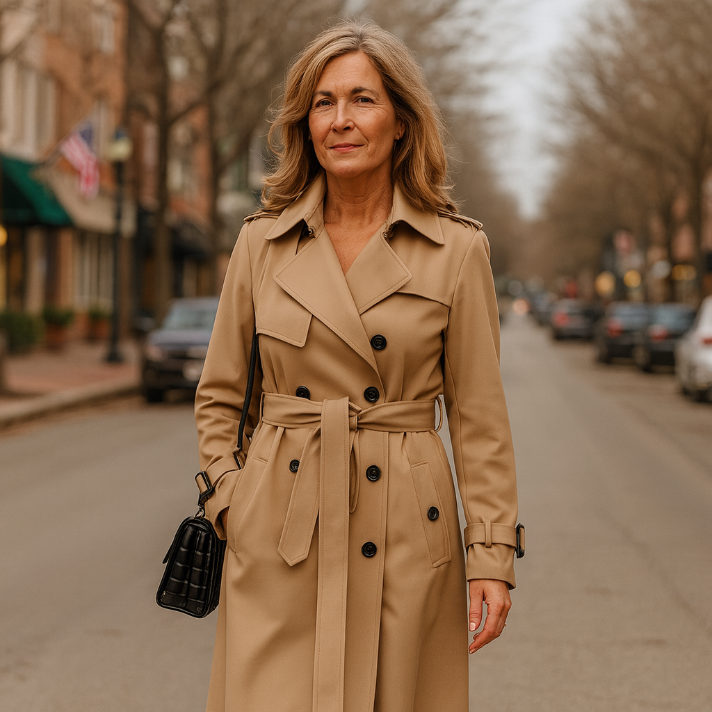 Jade | Stylish Chic Trench Coat