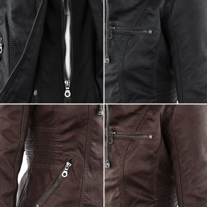 Karen™ | Robust and Elegant Leather Jacket