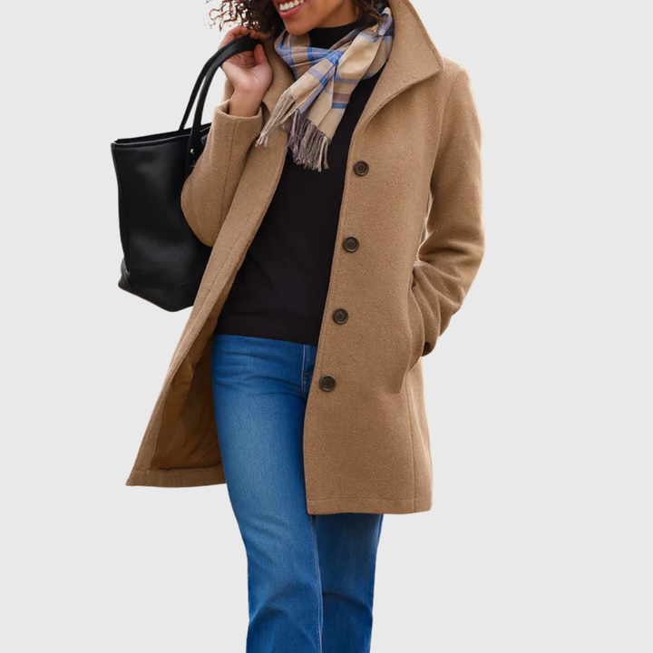 Aurora | Classic Single-Breasted Coat