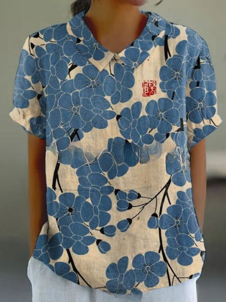 Marlene | Vintage Print Shirt