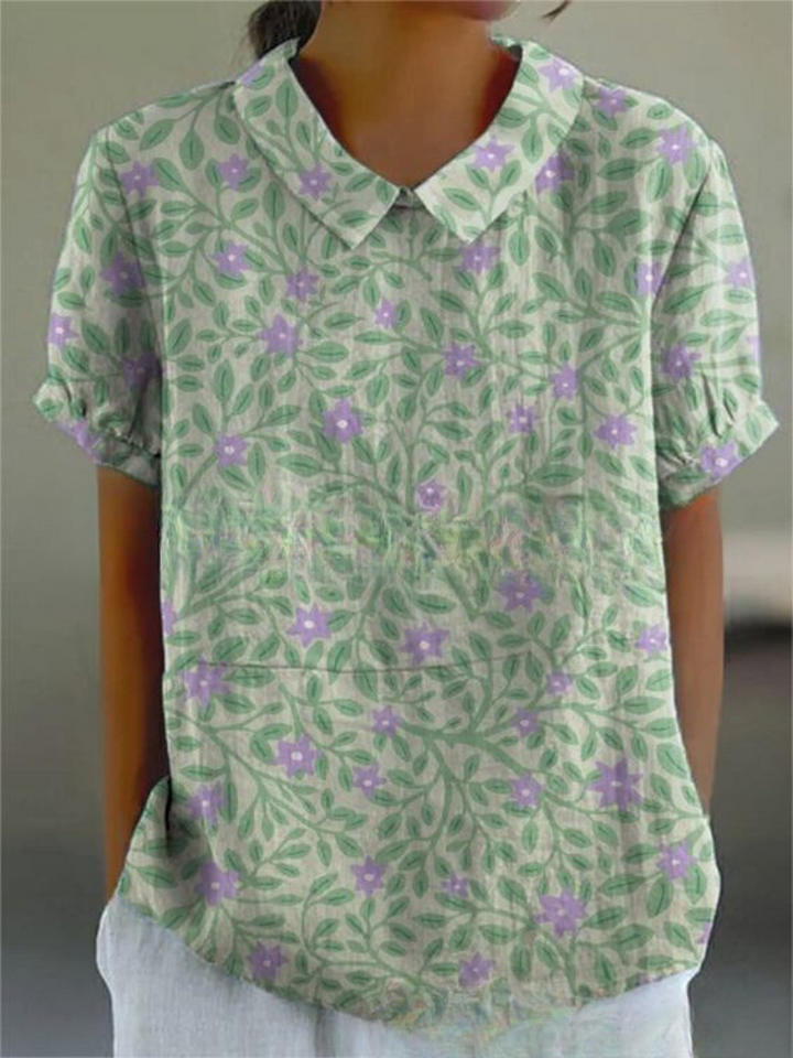 Marlene | Vintage Print Shirt