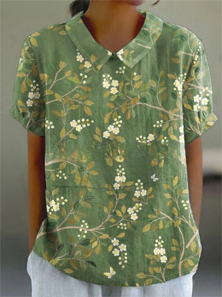 Marlene | Vintage Print Shirt