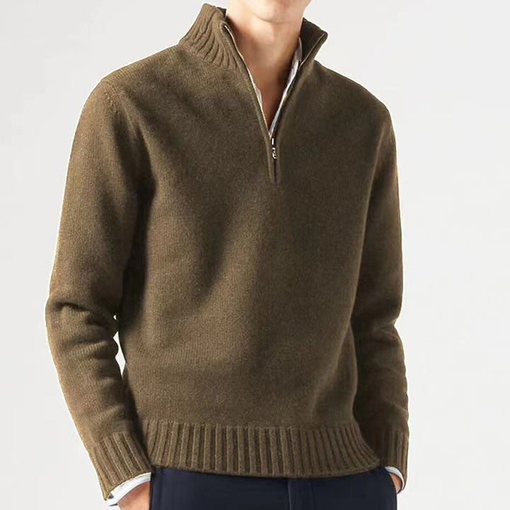 Miles | Luxe Half-Zip Sweater