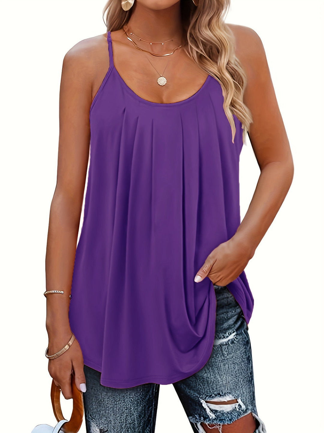 Michelle | Lightweight Spaghetti Strap Fit Summer Top