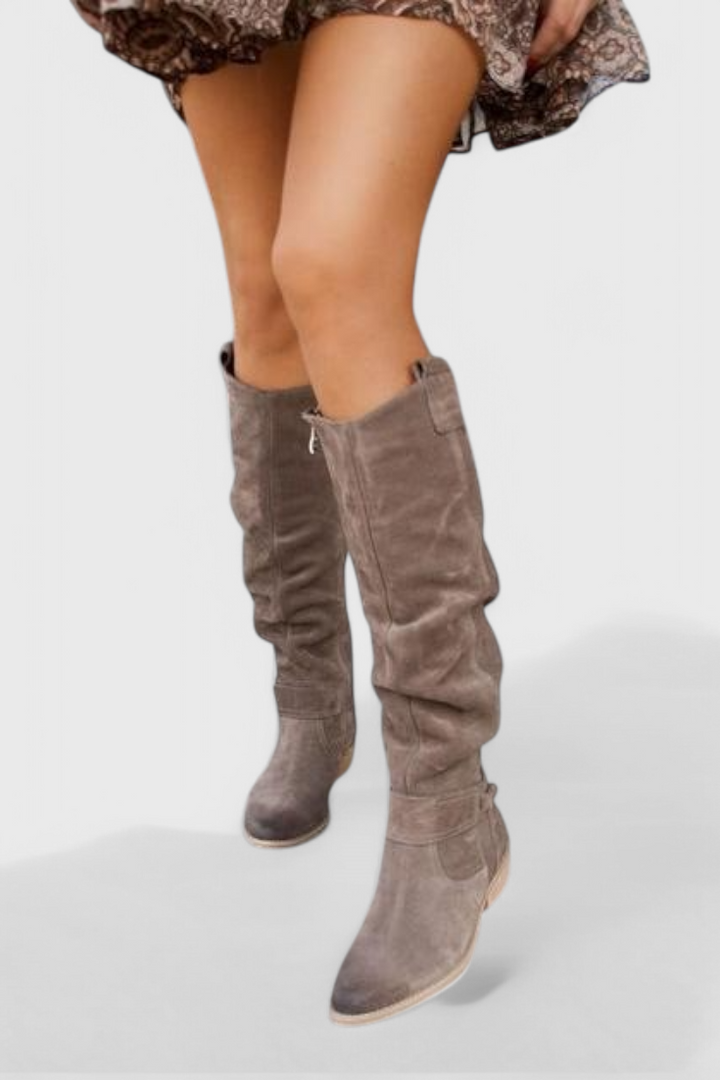 Lana | Retro-Inspired High Boots