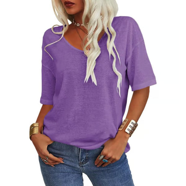 Krisanta | Loose Lightweight Minimalist T-Shirt