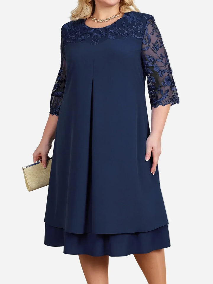 Audriana | Elegant Midi Dress