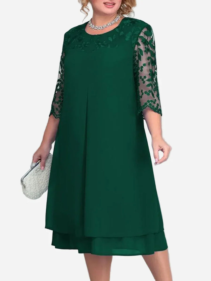 Audriana | Elegant Midi Dress