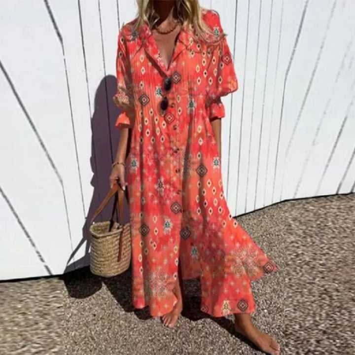 Melissa | Chic Boho Maxi Dress