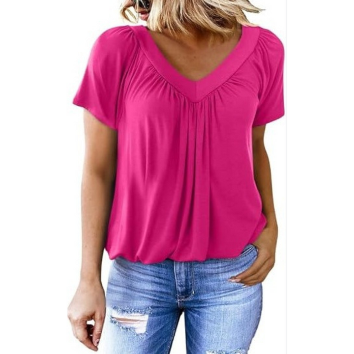 Kathleen | Casual V-Neck Top