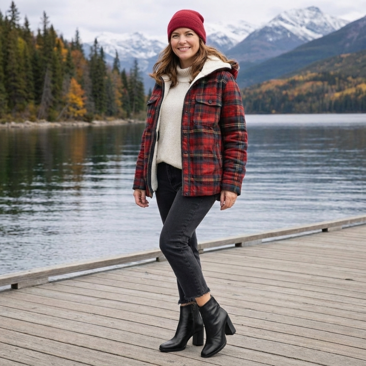 Claudia | Luxury Ankle Boots with Mid Heel