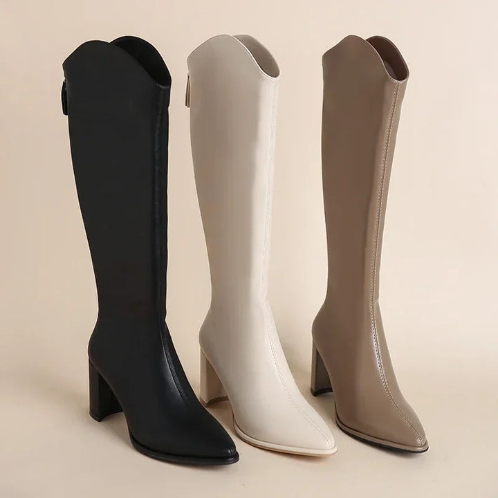 Valeria | Luxe Longline Boots