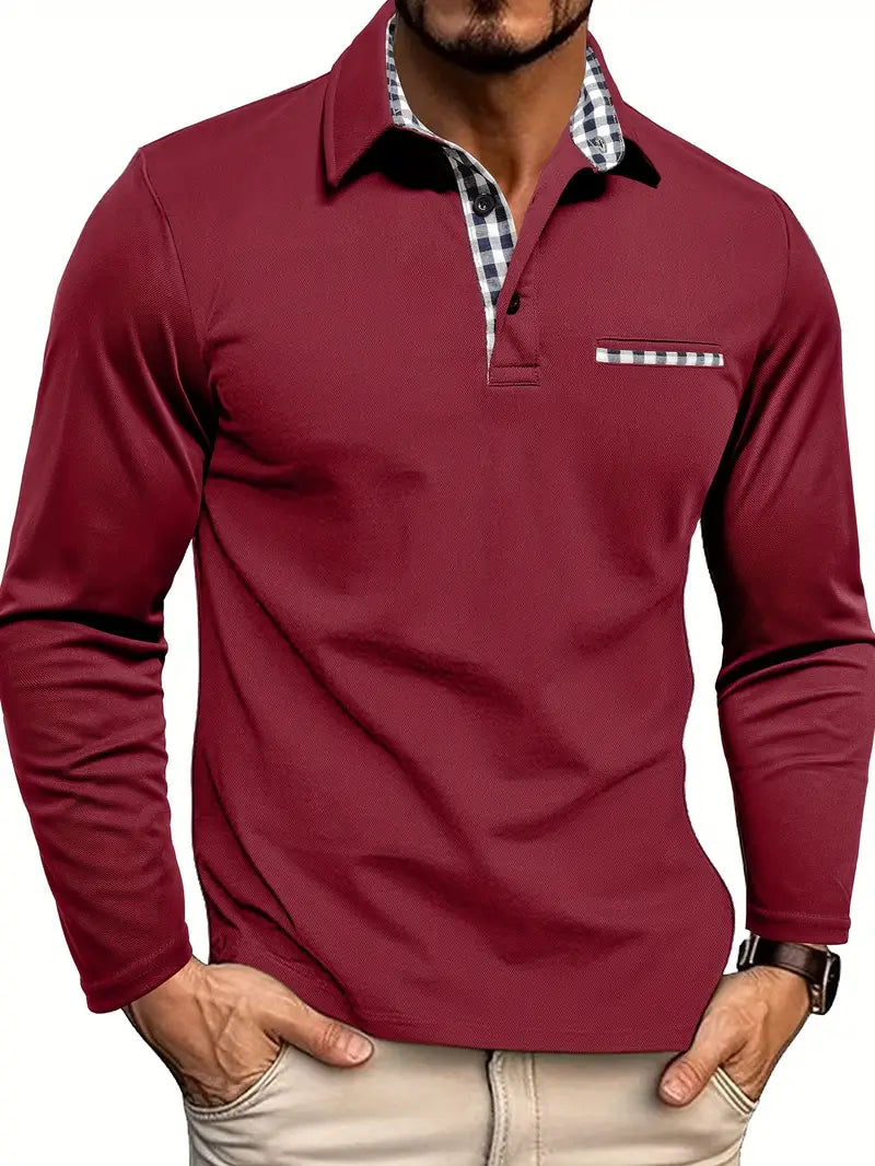 Harry | Long-Sleeve Polo Shirt