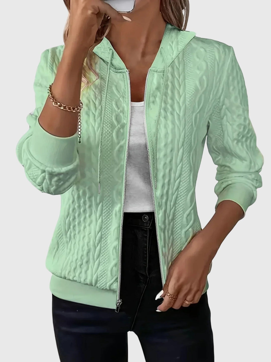Jenna Zip-Up Hoodie