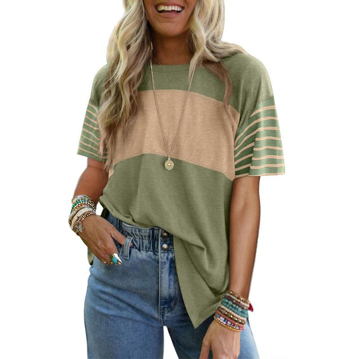 Darlene | Everyday Breathable Stripe Crewneck