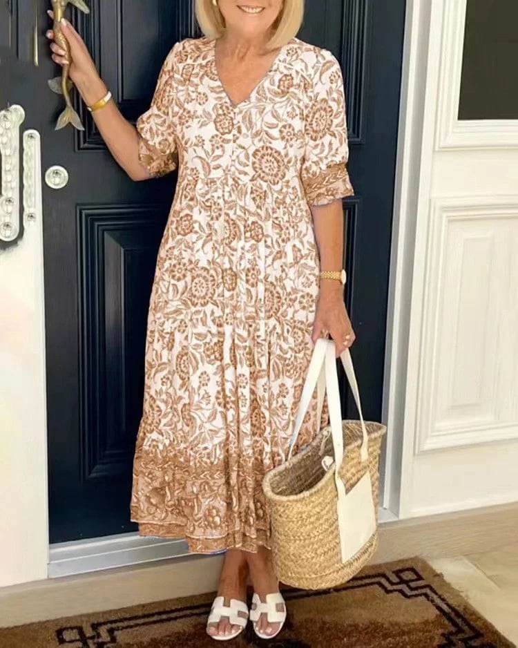 Linda | Elegant Bohemian Dress