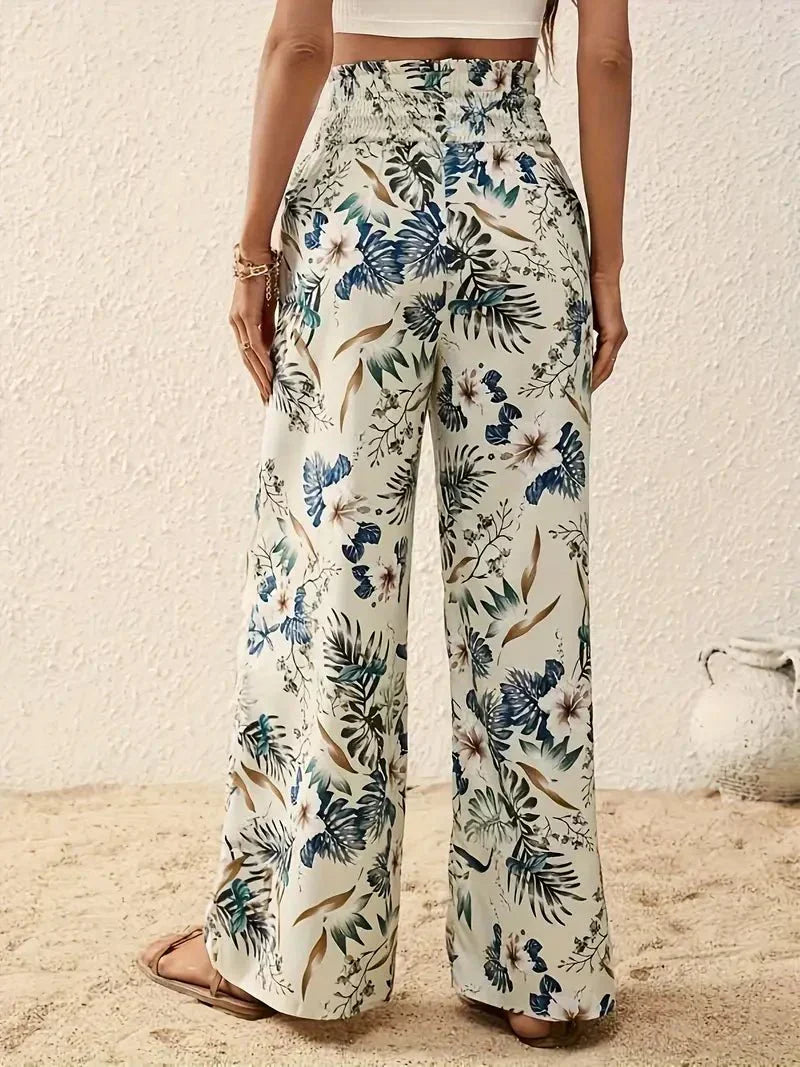 Alexa | Elegant Floral Trousers