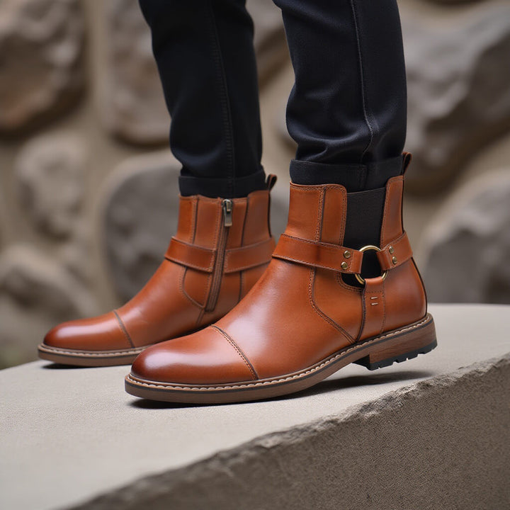 Hudson | Heritage Leather Boots