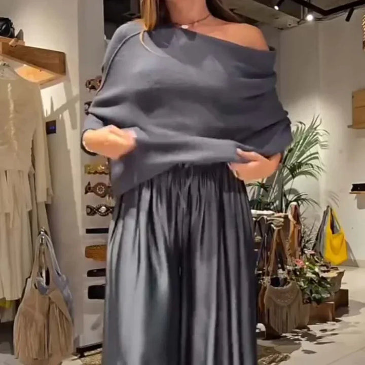 Aria | Off-Shoulder Two-Piece Set
